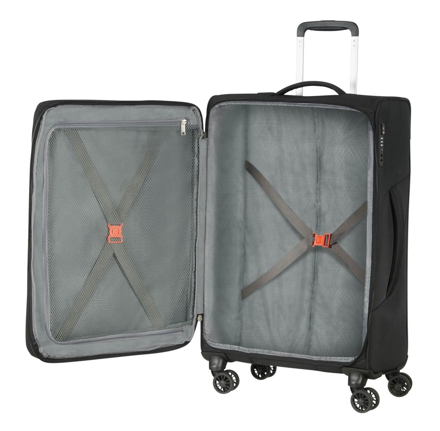 American Tourister Summerfunk Trolley M 68 cm Black